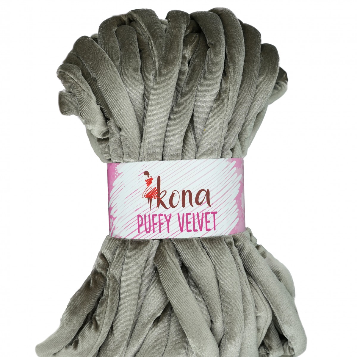 Νήμα Marshmallow pollypuff Velvet γκρι
